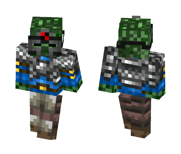 Guerrero Zombie - Other Minecraft Skins - image 1