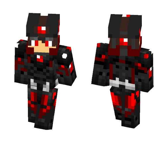 Kirito Dark Armor - Male Minecraft Skins - image 1