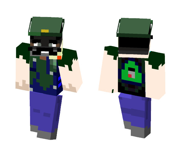 my brother notnot sexyluigi 12 - Other Minecraft Skins - image 1