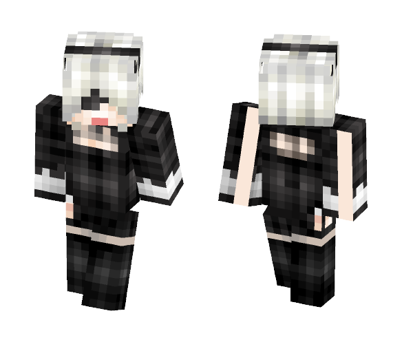 ヨルハ二号B型 - Female Minecraft Skins - image 1