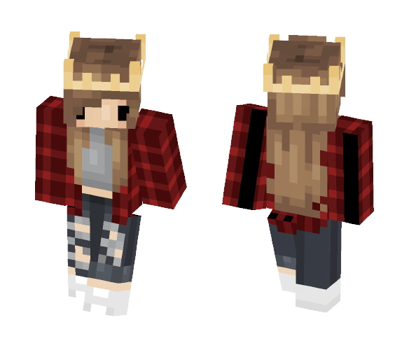 Chibi Girl - Girl Minecraft Skins - image 1