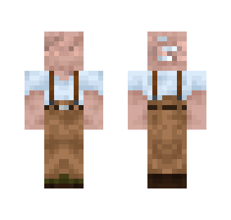 old man with Downsindrome