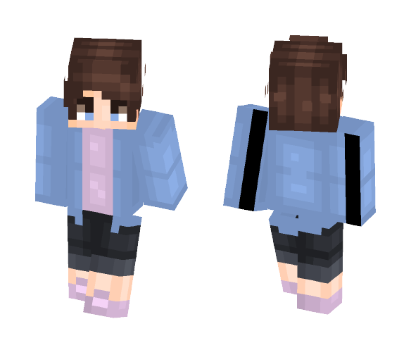 jean jackets - Male Minecraft Skins - image 1