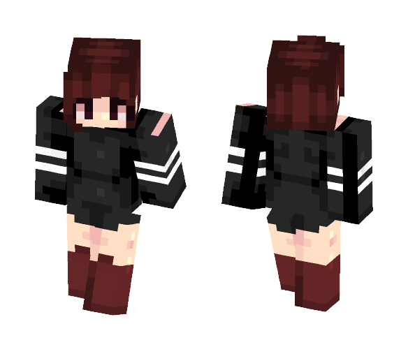 gley ➳ ruby ~ first skin - Female Minecraft Skins - image 1