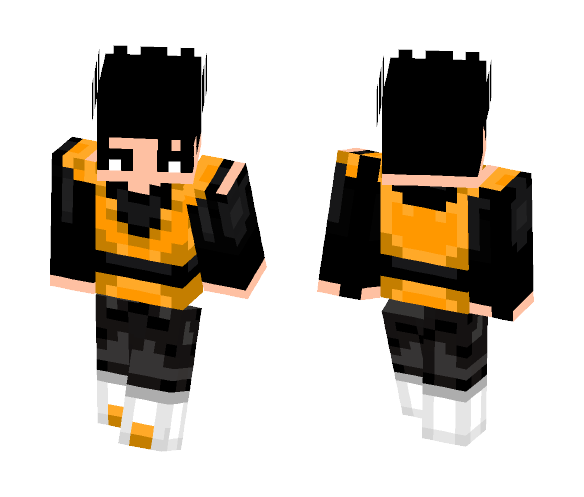 Orange JirenBR - Male Minecraft Skins - image 1