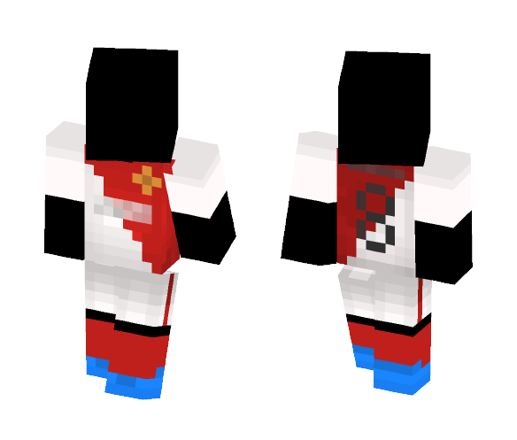 Monaco Kit 2016/17 - Male Minecraft Skins - image 1