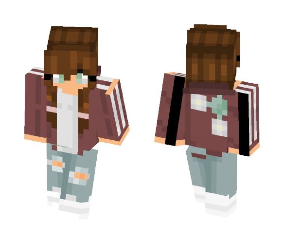 мαιѕнσ- First Skin! - Female Minecraft Skins - image 1