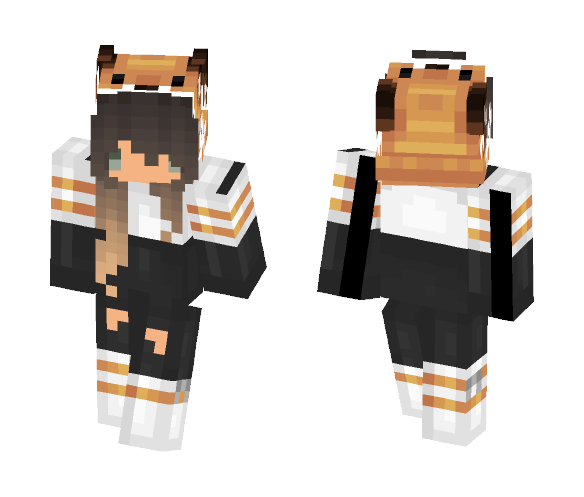 Fox Girl Chibi - Girl Minecraft Skins - image 1