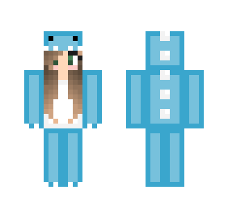 Dino Girl//Blue