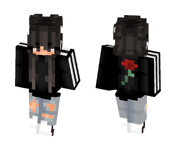 Sleepless girl . - Girl Minecraft Skins - image 1