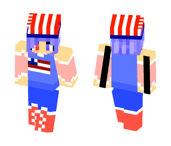 Happy 4th Of July! - Female Minecraft Skins - image 1