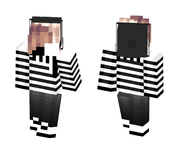 ~ Aquward Silence ¬ - Male Minecraft Skins - image 1
