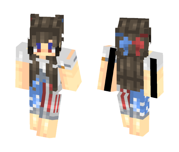 Download Free 4th Skin for Minecraft image 1 4th - Female Minecraft Skins - image 1