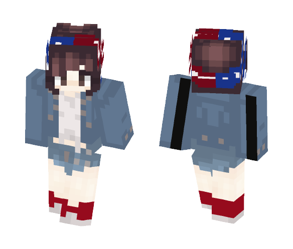 HAPPY FOURTH OF JULY PPL - Female Minecraft Skins - image 1