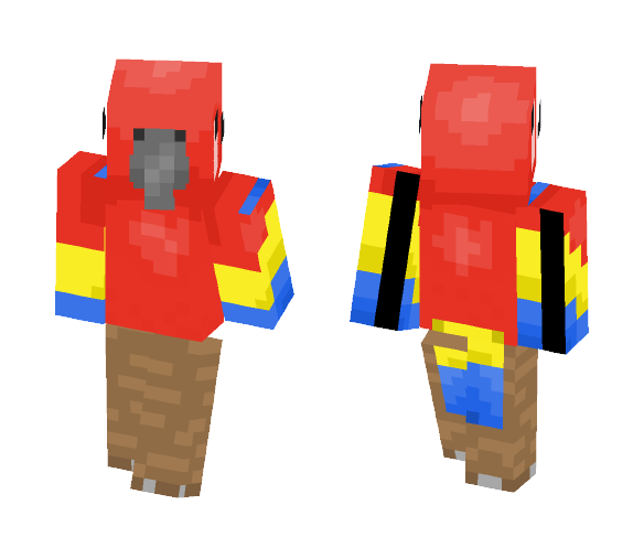 Mr. Parrot - Male Minecraft Skins - image 1