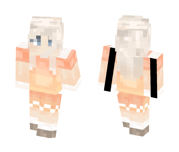 sunset snowfall - Female Minecraft Skins - image 1