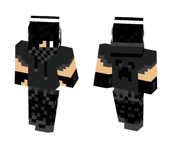 Black Bandit - Male Minecraft Skins - image 1