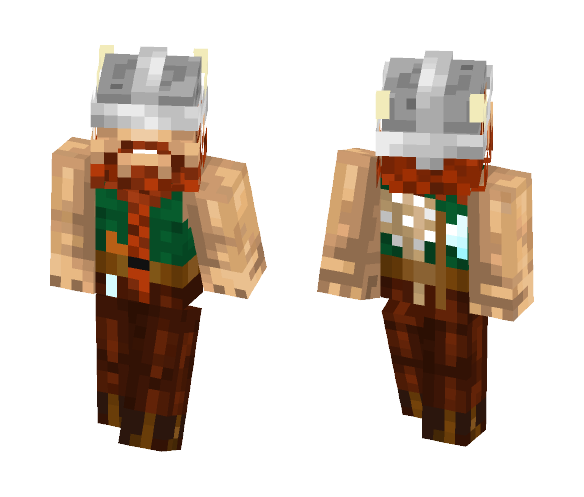 Wiking Hägar - Male Minecraft Skins - image 1