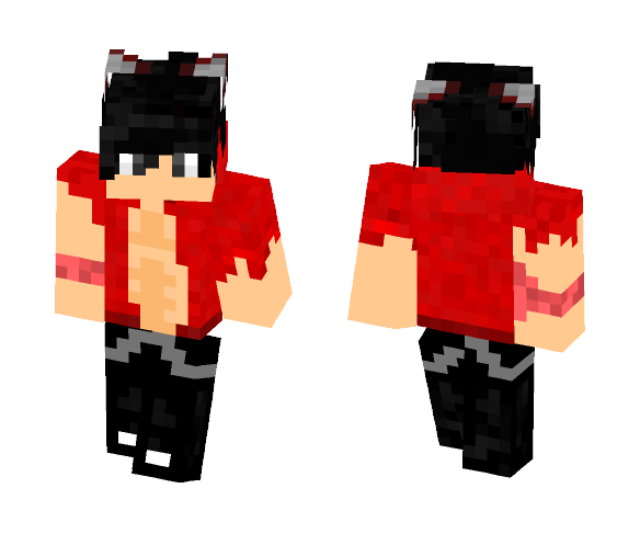 Riped Wolfy Aaron - Male Minecraft Skins - image 1