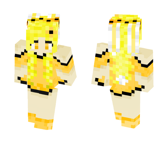Dandelion Bunny Form - Female Minecraft Skins - image 1