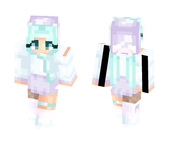 pastel wreck 2 - Female Minecraft Skins - image 1