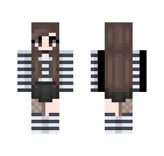 Stripes~ For Chubeh - Female Minecraft Skins - image 2