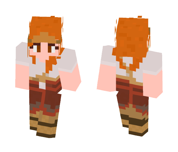Aloy - Oseram Sparkworker Medium - Female Minecraft Skins - image 1