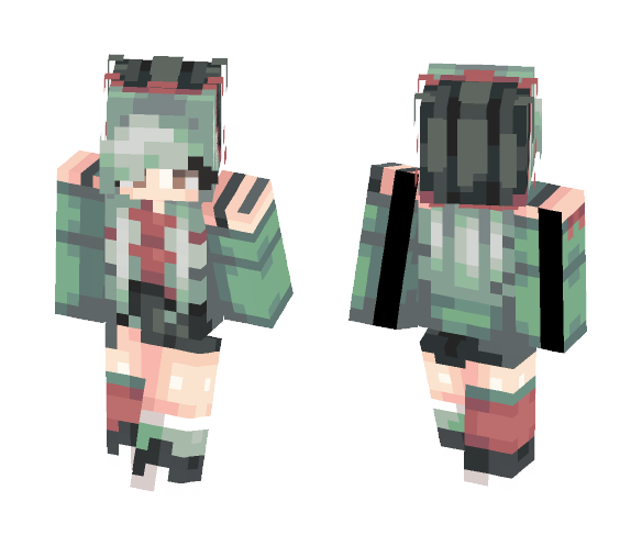 Watermelon - Female Minecraft Skins - image 1