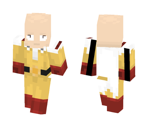 Saitama (One Punch Man) - Male Minecraft Skins - image 1