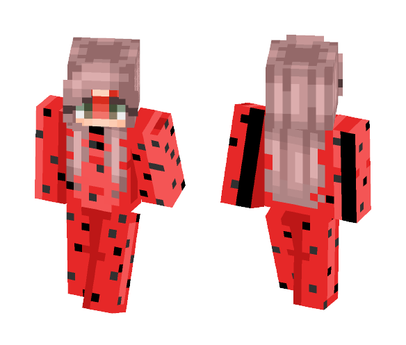 ash's ladybug skin ???? - Female Minecraft Skins - image 1