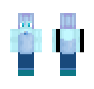 blue akoya pearl fixed hair mistake - Interchangeable Minecraft Skins - image 2
