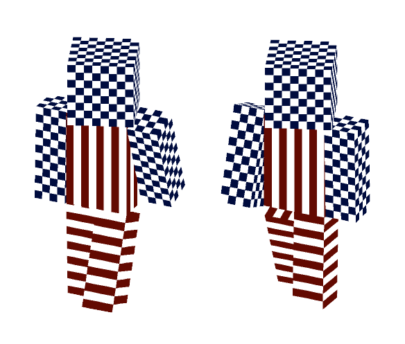 4th Of July American Flag - Male Minecraft Skins - image 1