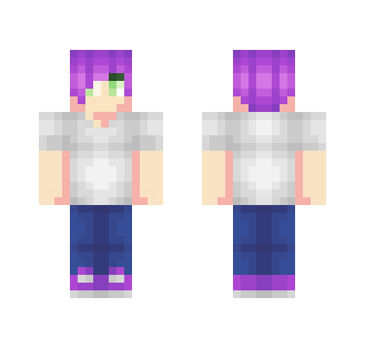 Cool Purple Guy Skin
