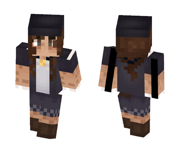 keyanda || garden - Female Minecraft Skins - image 1