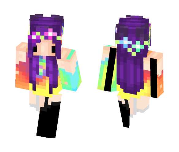 ♦ColourFulWonder♦ - Female Minecraft Skins - image 1