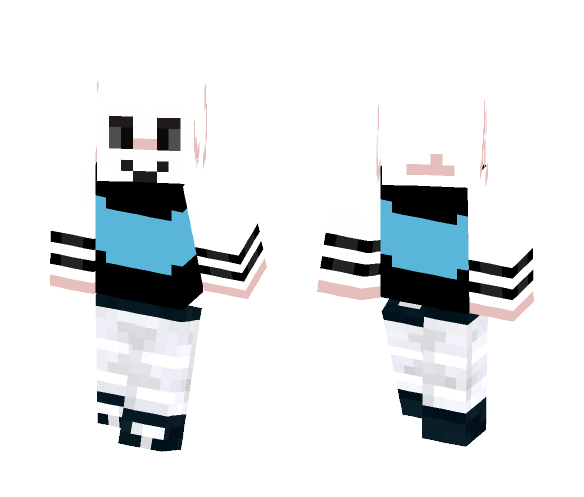 dark asriel (pufftale dark bubbles) - Male Minecraft Skins - image 1