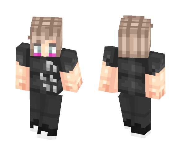 Isak From SKAM (Glow Party) - Male Minecraft Skins - image 1