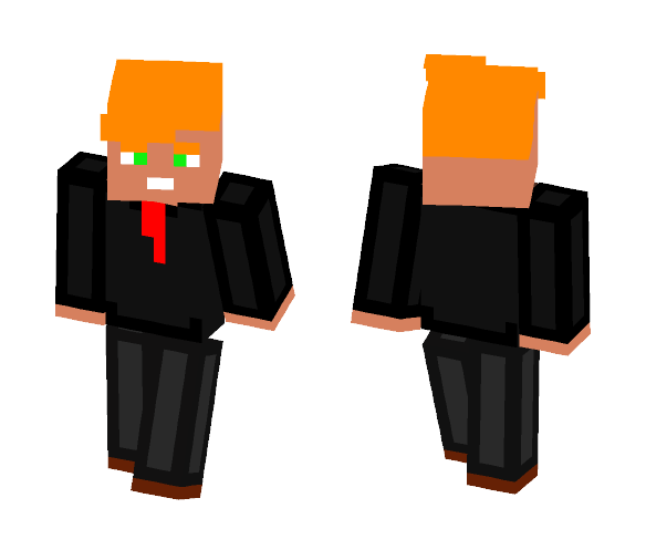 Cartoon Donald Trump Skin - Male Minecraft Skins - image 1
