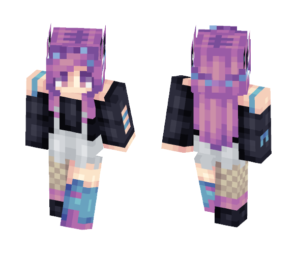 ◊€∆†◊ | Tainted Moon - Female Minecraft Skins - image 1