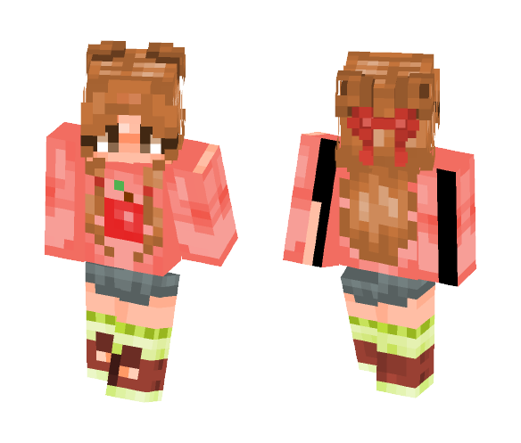 Apple Pinkeu ~! - Female Minecraft Skins - image 1
