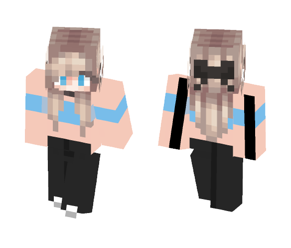 Blonde Girl - Girl Minecraft Skins - image 1