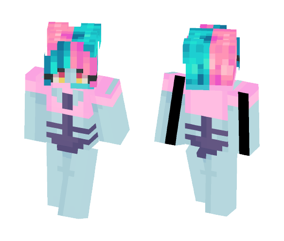 Cute alien ❦ - Female Minecraft Skins - image 1