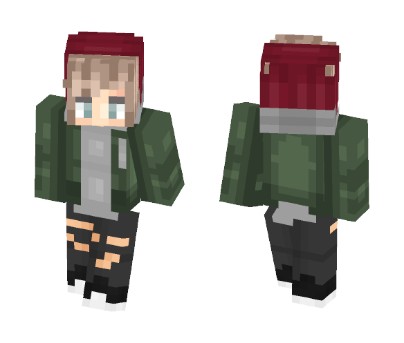 Isak Valtersen from SKAM - Male Minecraft Skins - image 1