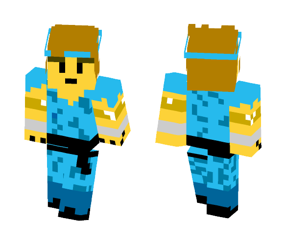 Black Belt--Final Fantasy 1 - Male Minecraft Skins - image 1