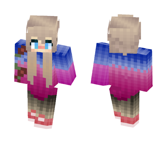 Tiny Cute Girl - Cute Girls Minecraft Skins - image 1