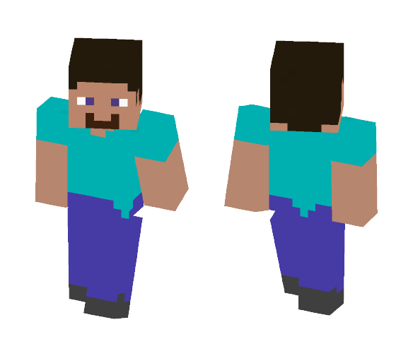 Pixel Steve - Male Minecraft Skins - image 1