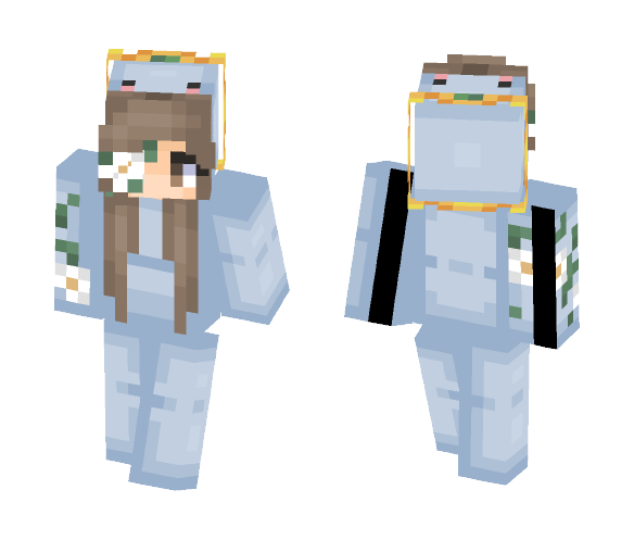 Ocean Blossom♡ - Female Minecraft Skins - image 1