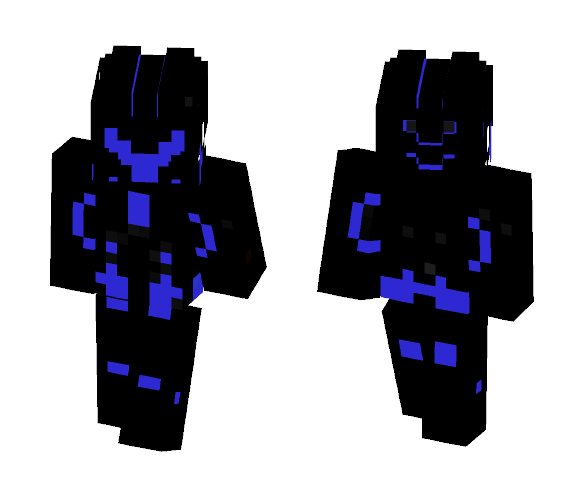 High Tech Suit (Blue Edition) - Male Minecraft Skins - image 1
