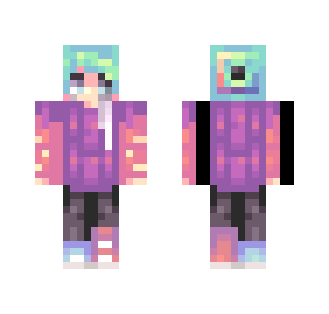 Neon Lights | fs - Male Minecraft Skins - image 2