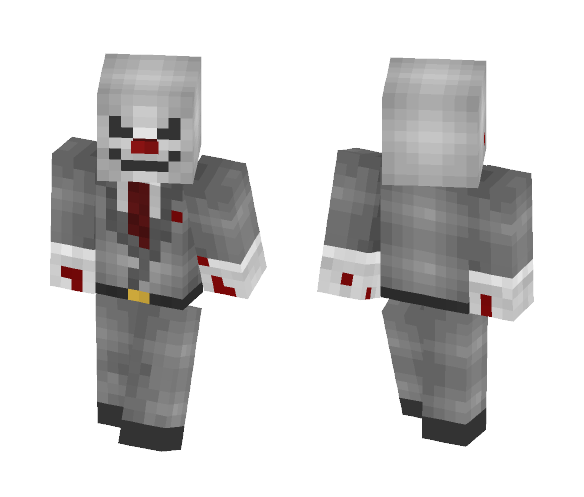 Killer Clown - Male Minecraft Skins - image 1